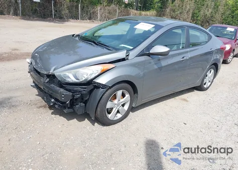 2013 Hyundai Elantra Gls из США, поврежденный, VIN 5NPDH4AE1DH354212